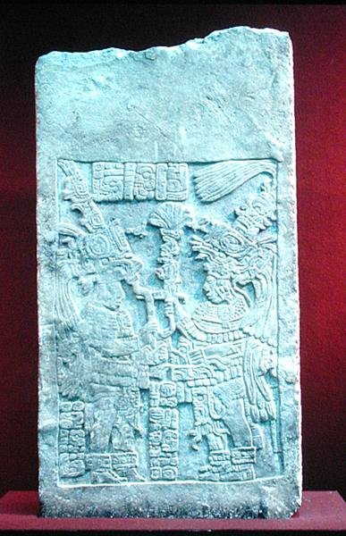 Dintel, número 58 de Mayan