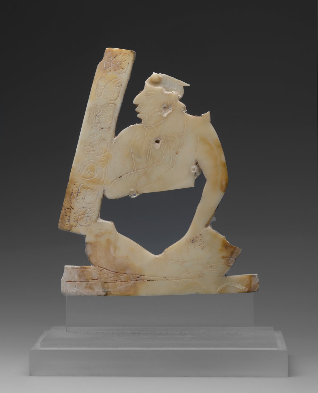 Figura sentada, c.550-850 de Mayan