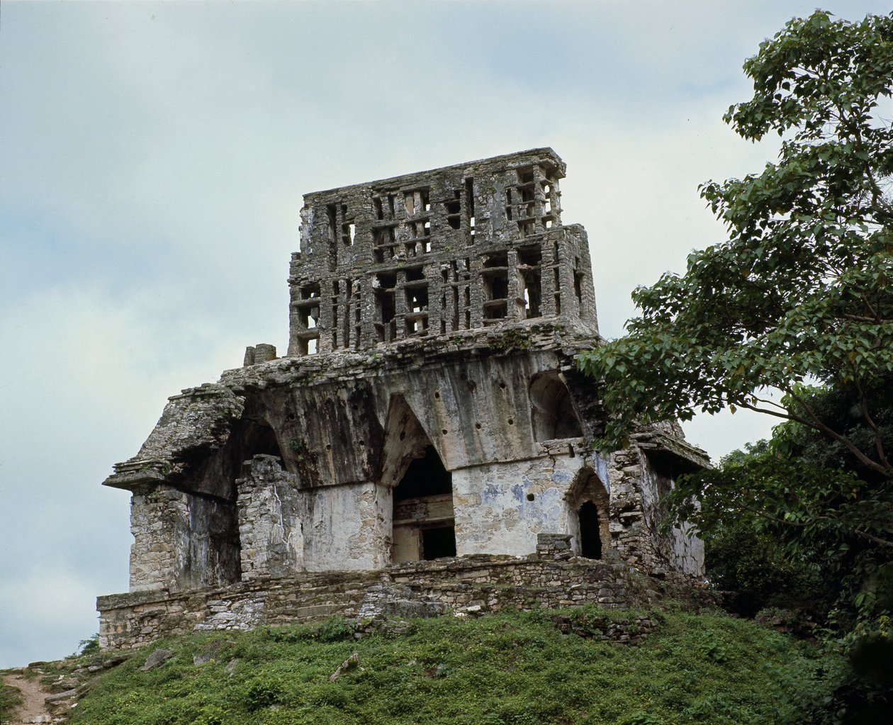 Templo de la Hoja de la Cruz de Mayan Mayan