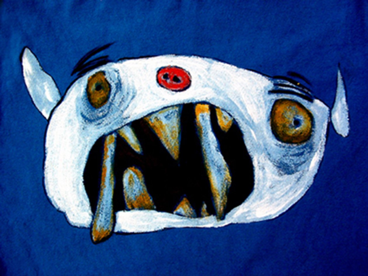 Monstruo con dientes largos de Maylee Christie
