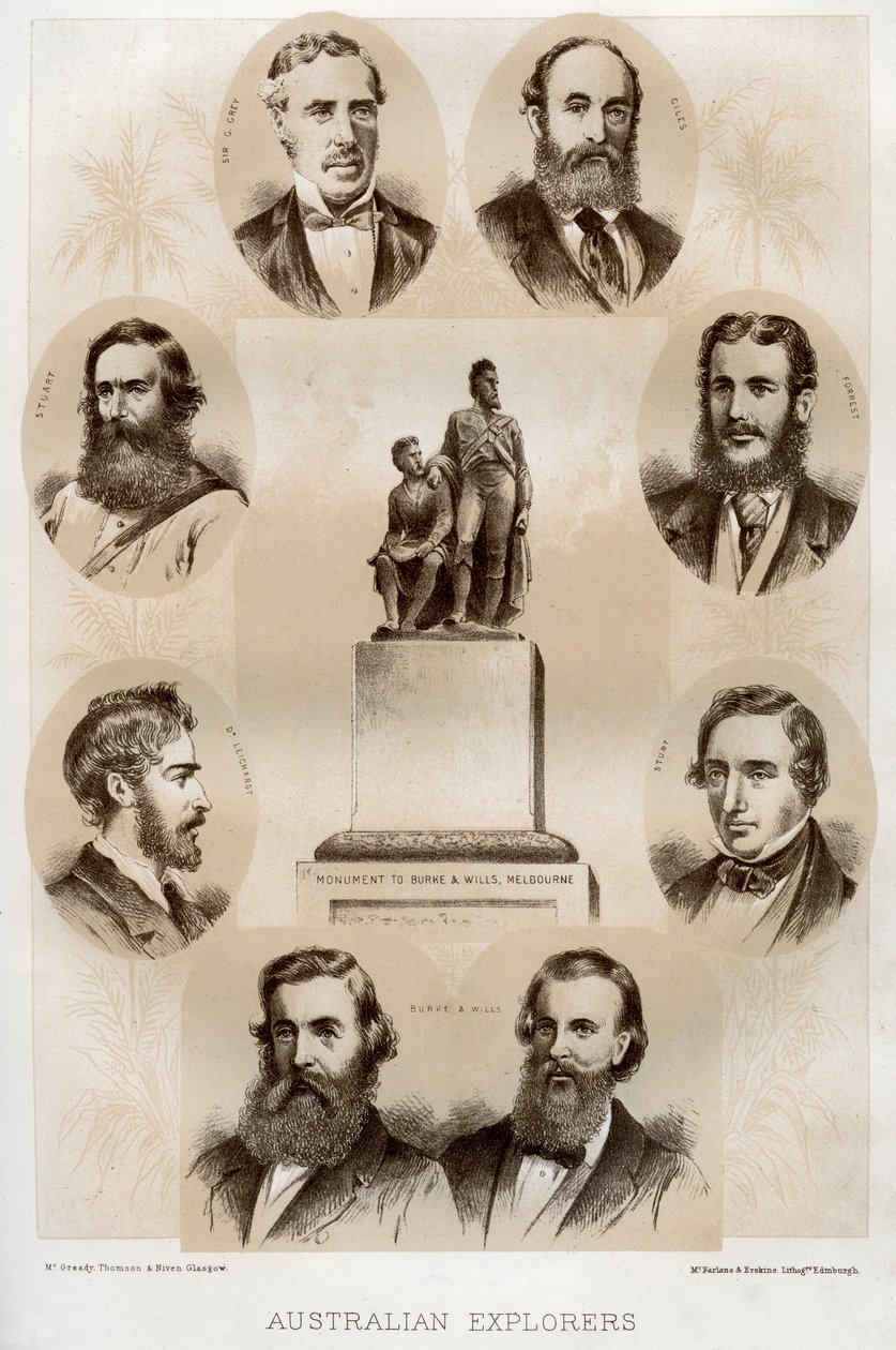 Exploradores australianos, 1879 de McFarlane and Erskine