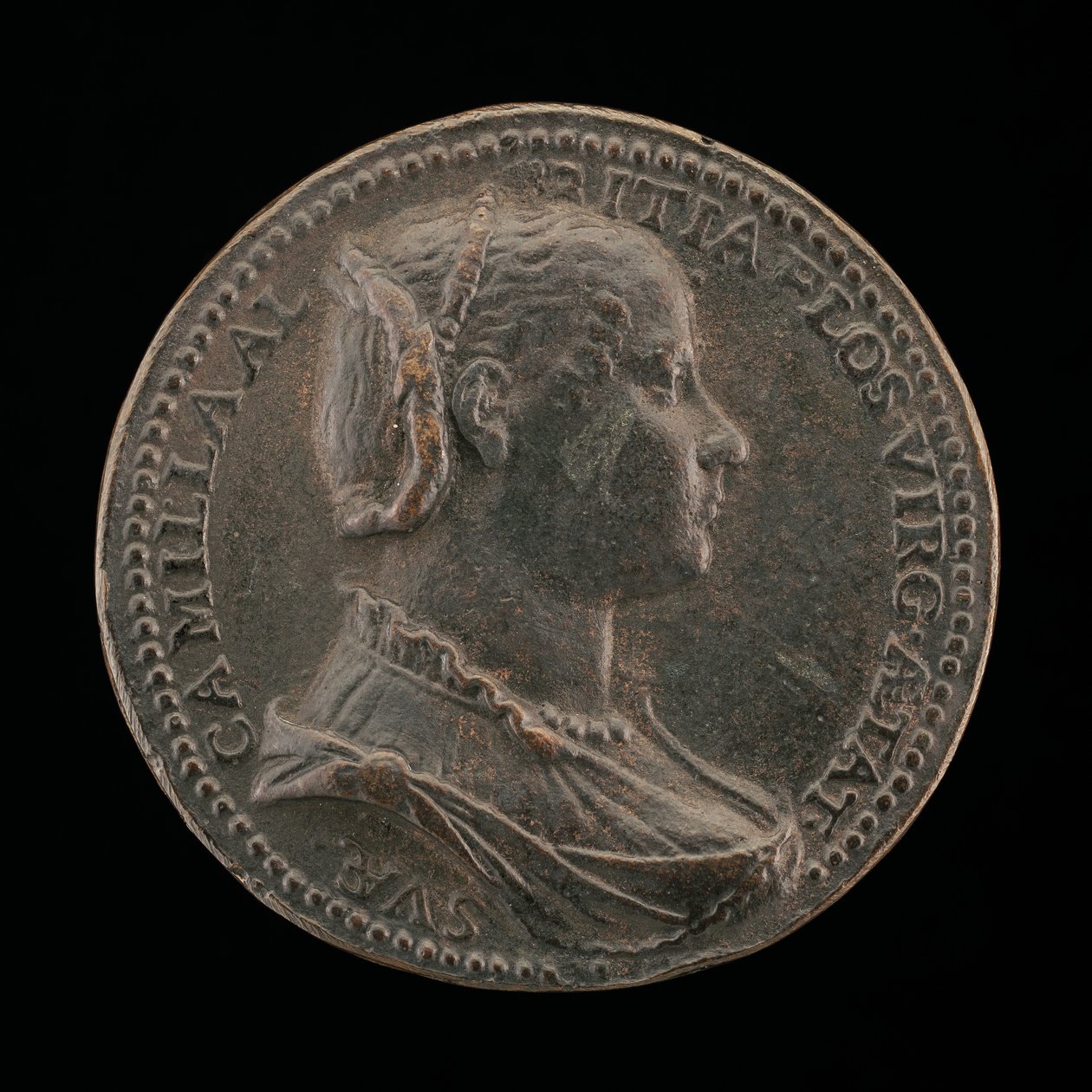Camilla Albizzi [anverso], 1556 de Medallist R.C.