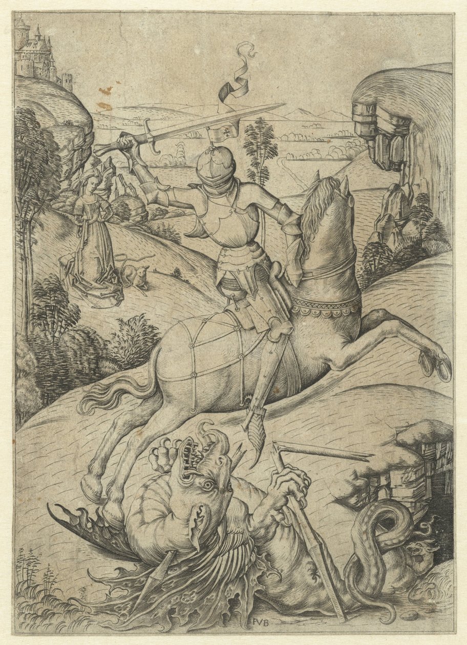 San Jorge y el Dragón de Meester FVB