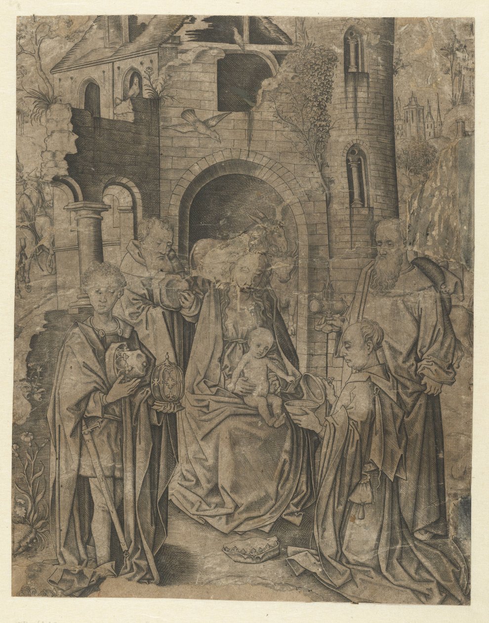 Adoración de los Reyes de Meester IAM van Zwoll