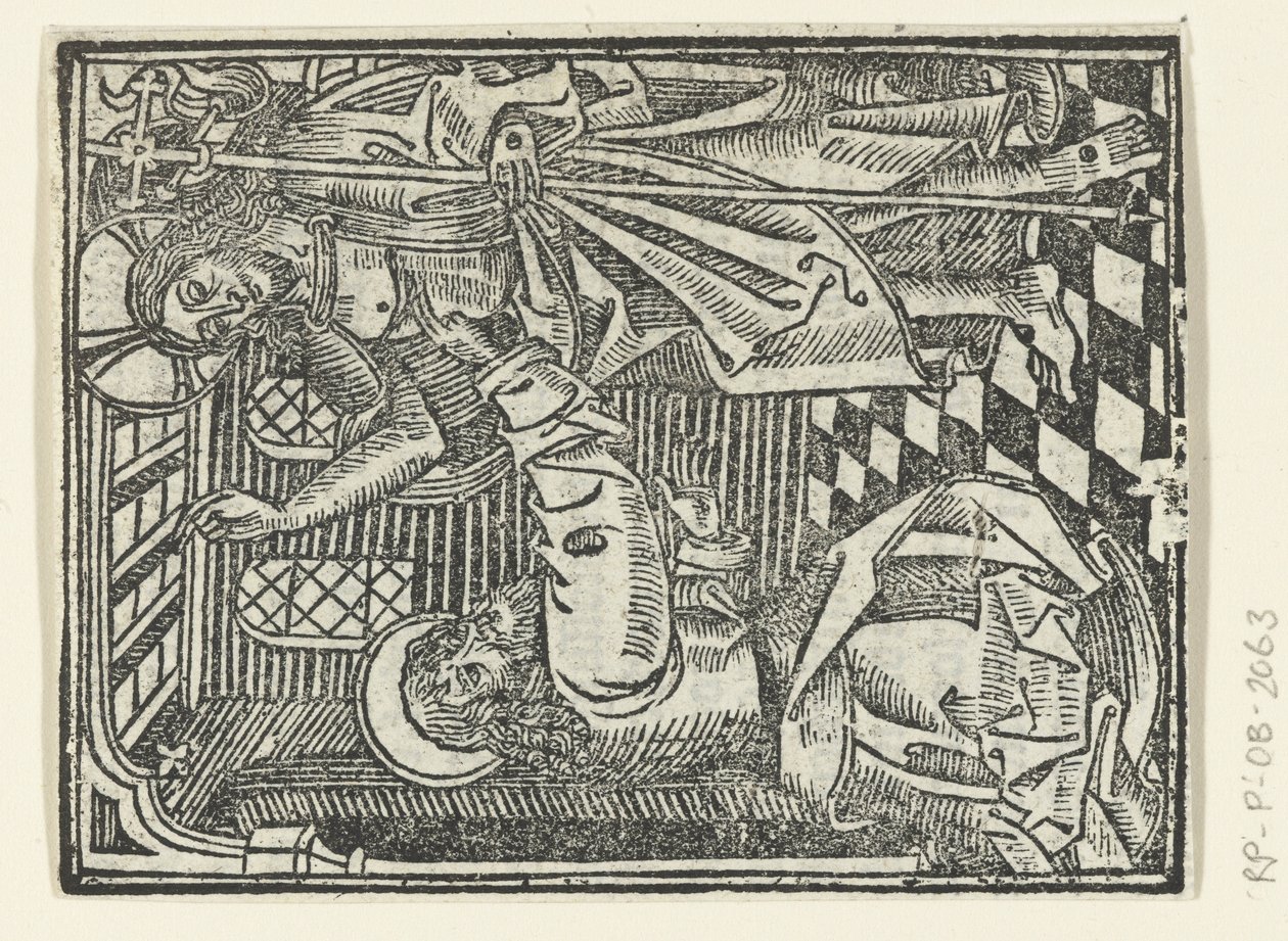 El dudoso Tomás de Meester van de Delbecq Schreiber Passie (attributed to)