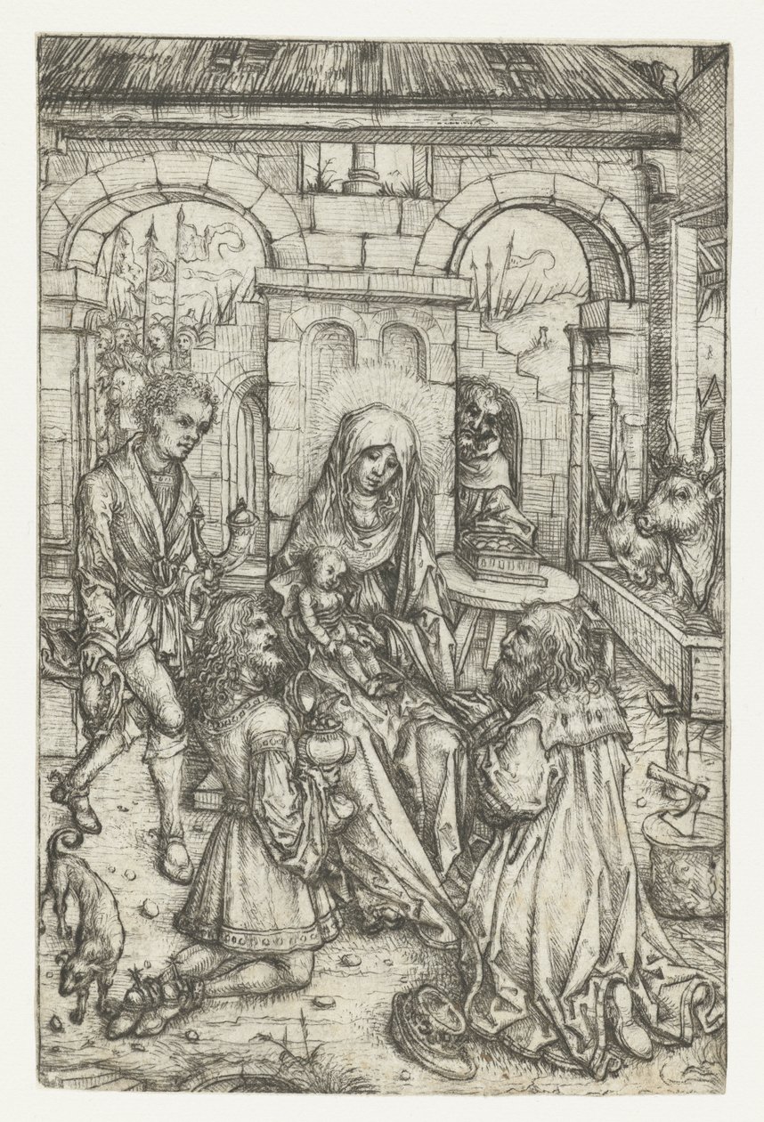 Adoración de los Reyes de Meester van het Amsterdamse Kabinet