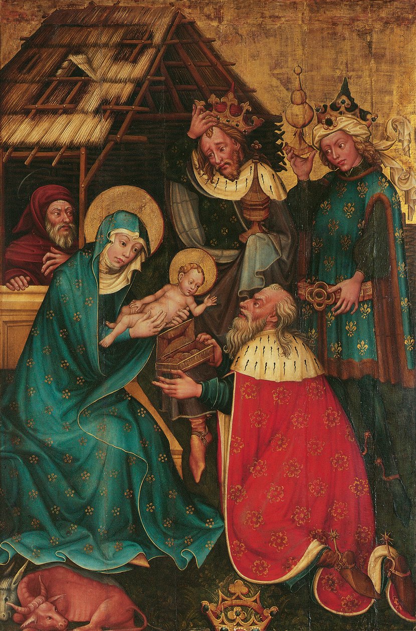 Adoración de los Magos de Meister des Friedrichsaltars