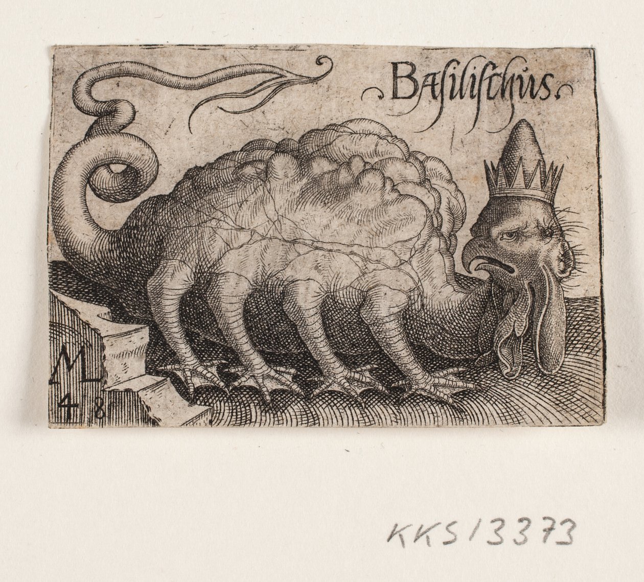 El basilisco de Melchior Lorck