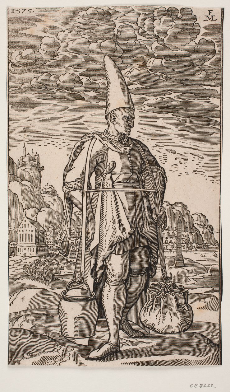 El cocinero de los jenízaros de Melchior Lorck
