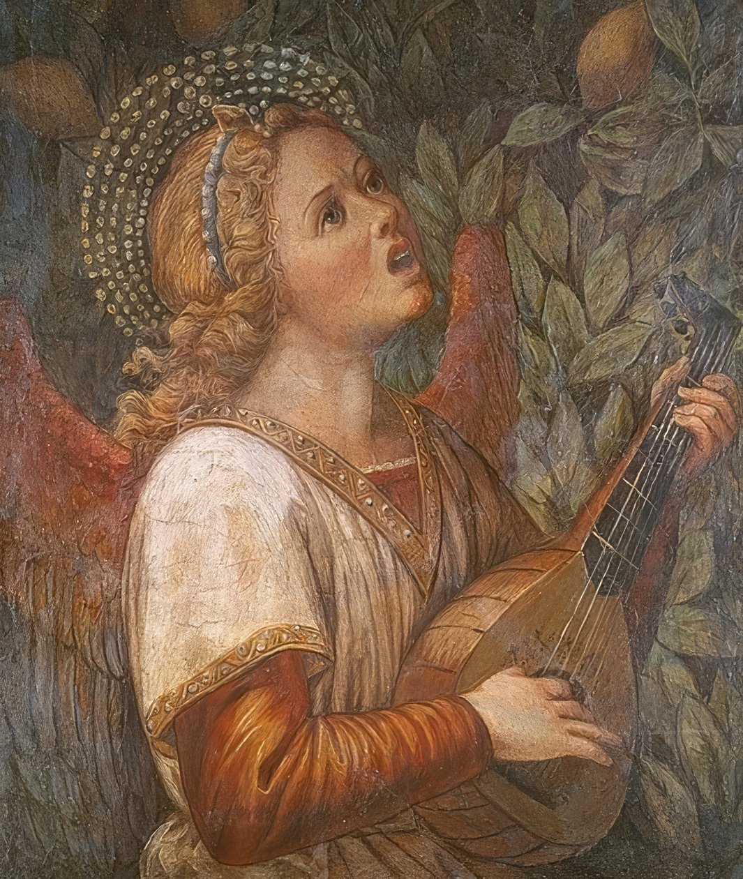 Ángel músico de Melozzo da Forli