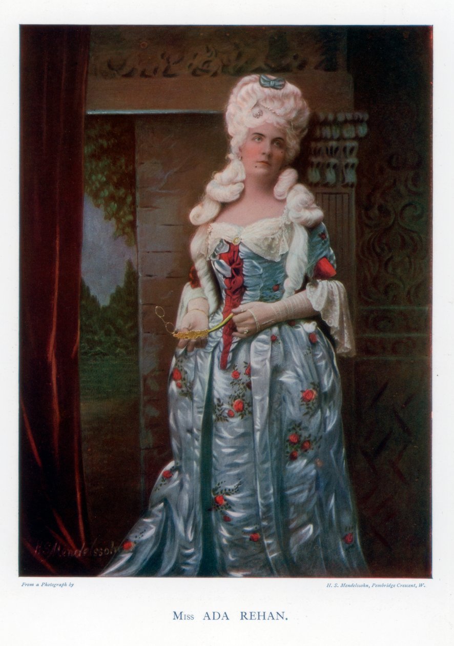 Ada Rehan, actriz americana de Mendelssohn
