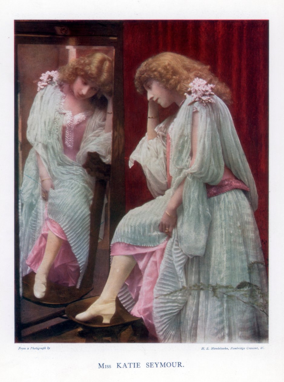 Katie Seymour, actriz, cantante y bailarina, 1901 de Mendelssohn