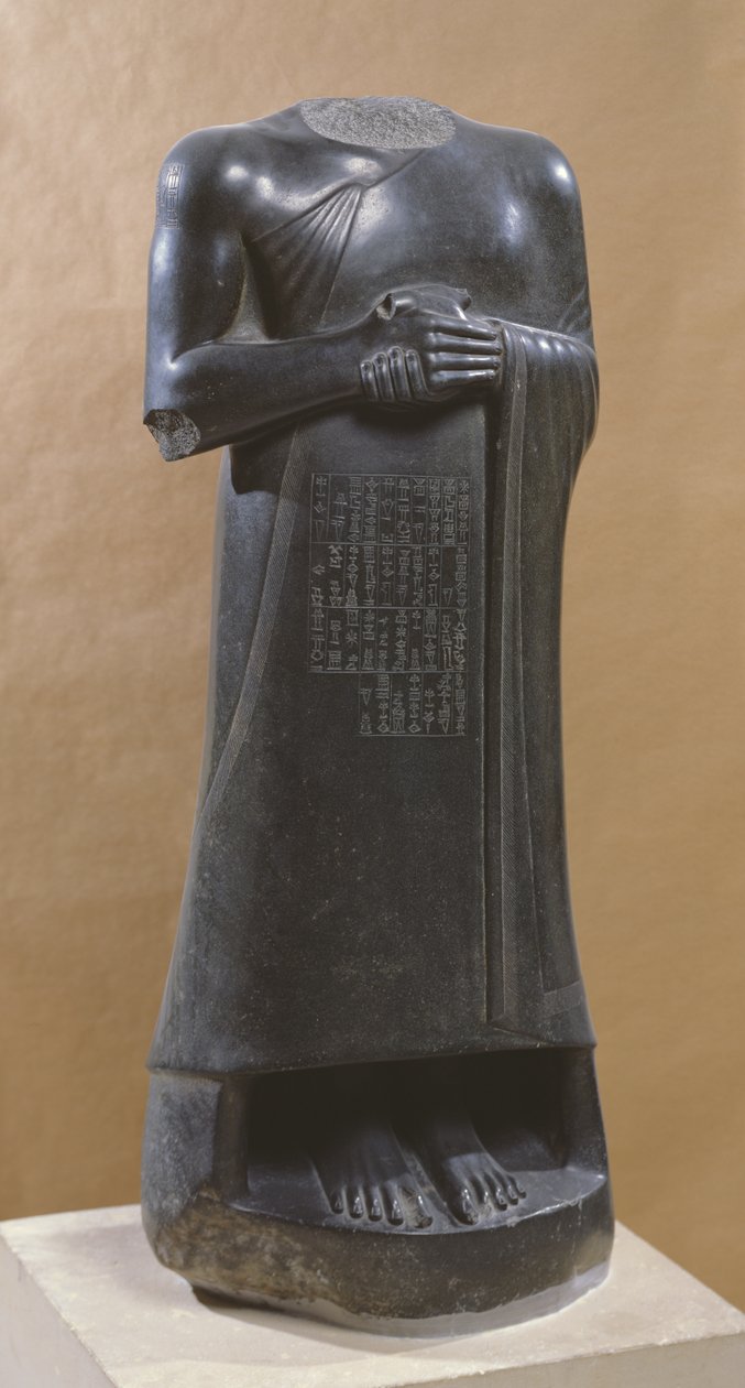 Gudea, Príncipe de Lagash, de pie de Mesopotamian