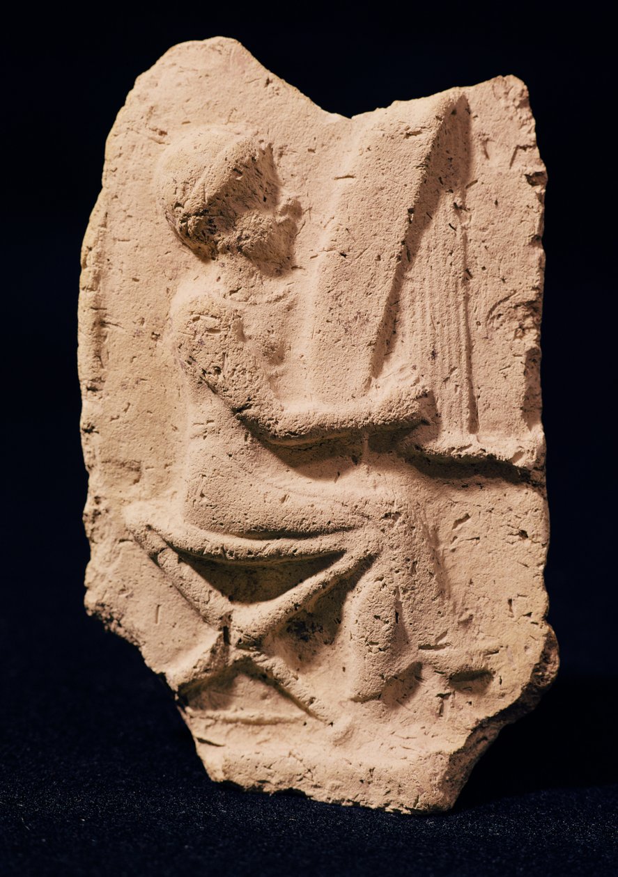 Tocador de arpa, 1830-1600 a.C. de Mesopotamian