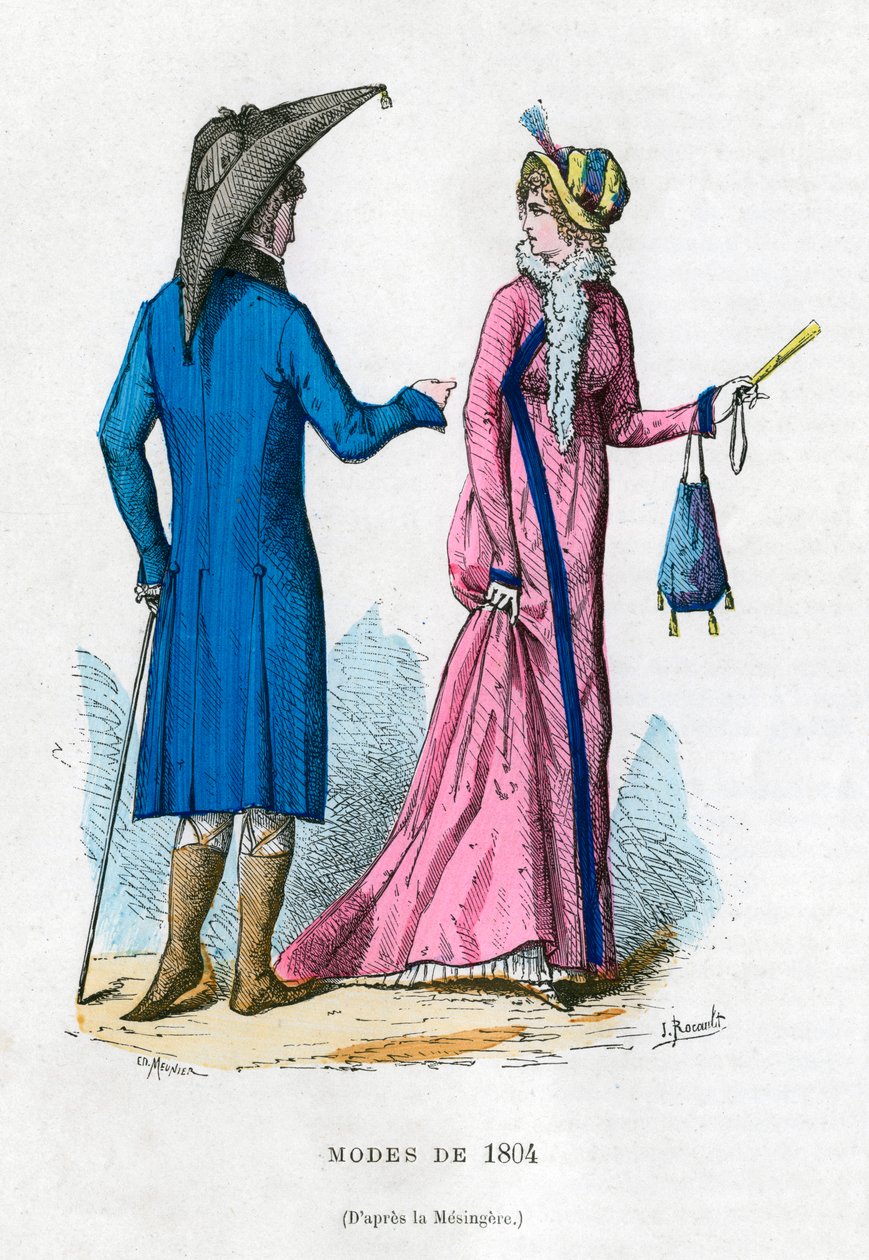 Moda de 1804, 1882-1884 de Meunier