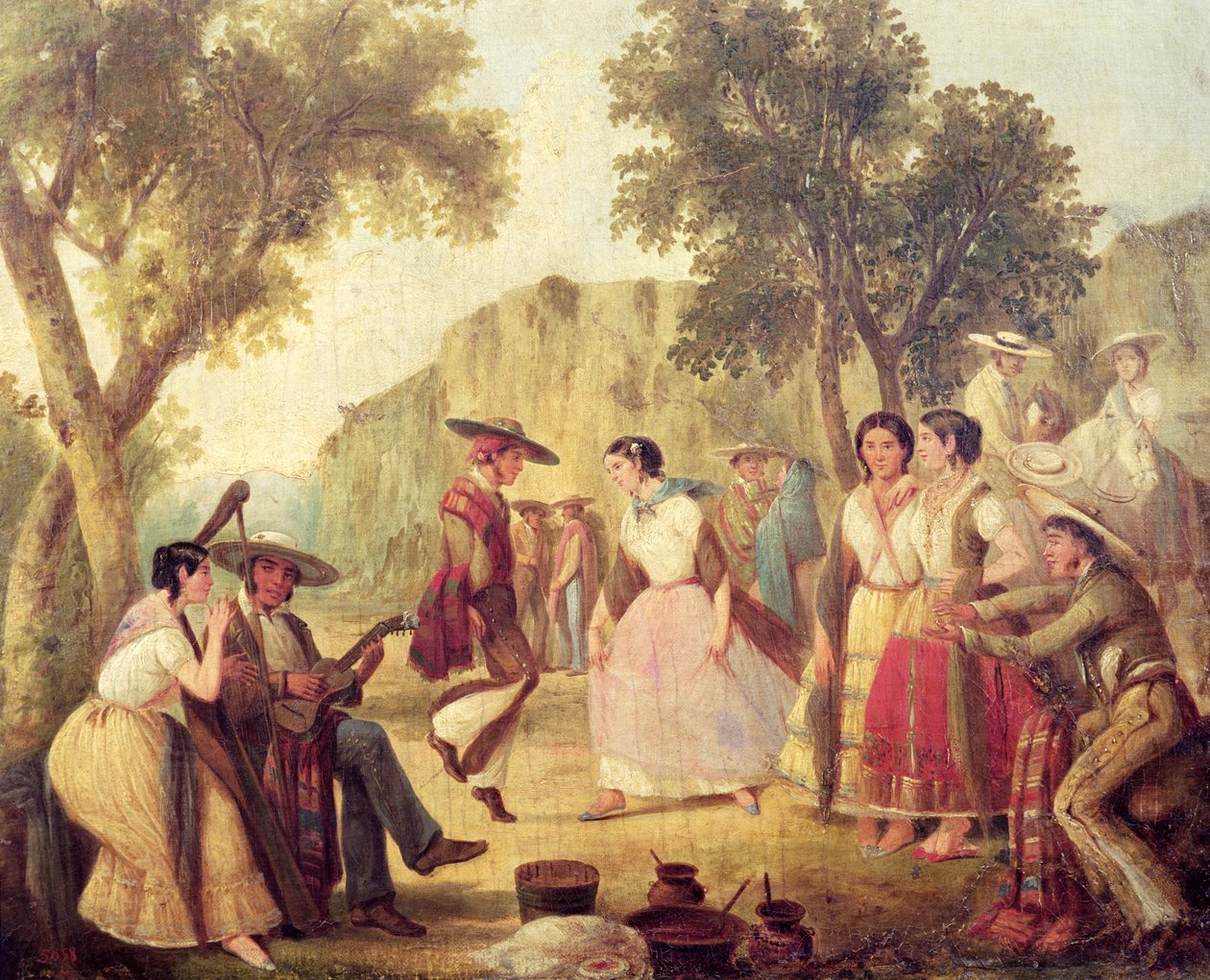 Un Baile Popular de Mexican School
