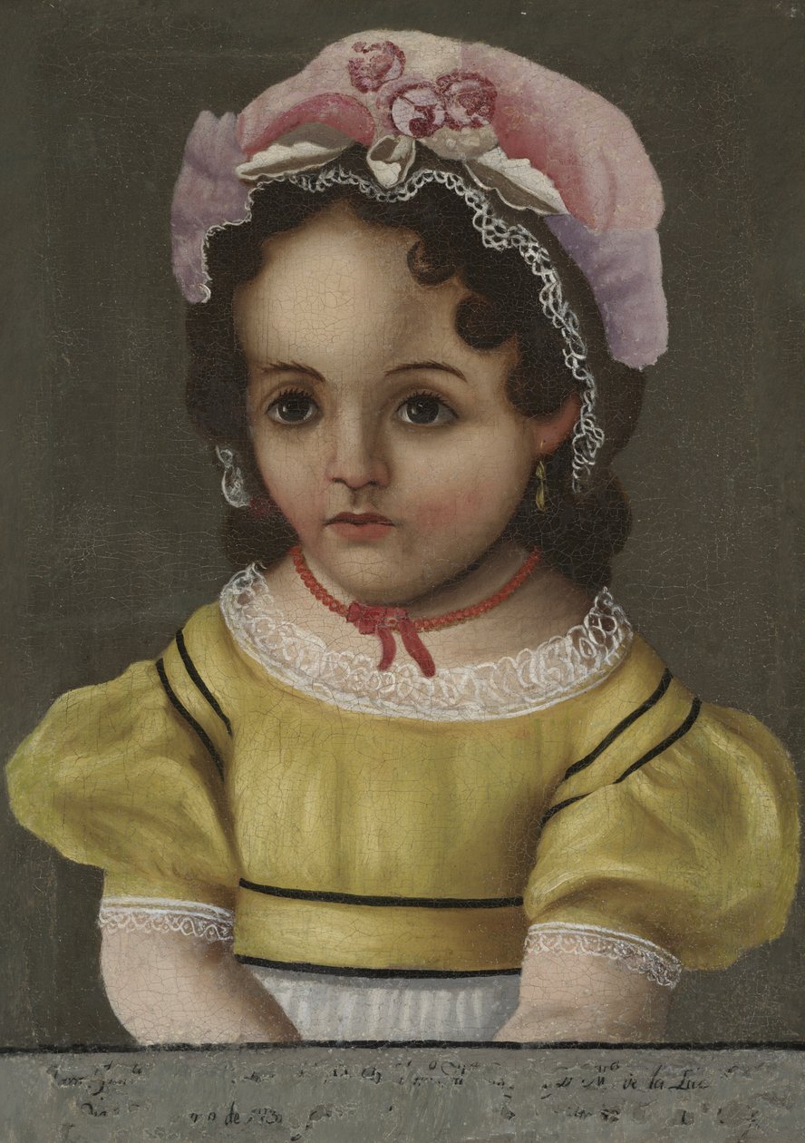 Retrato de un Niño, c.1880 de Mexican School