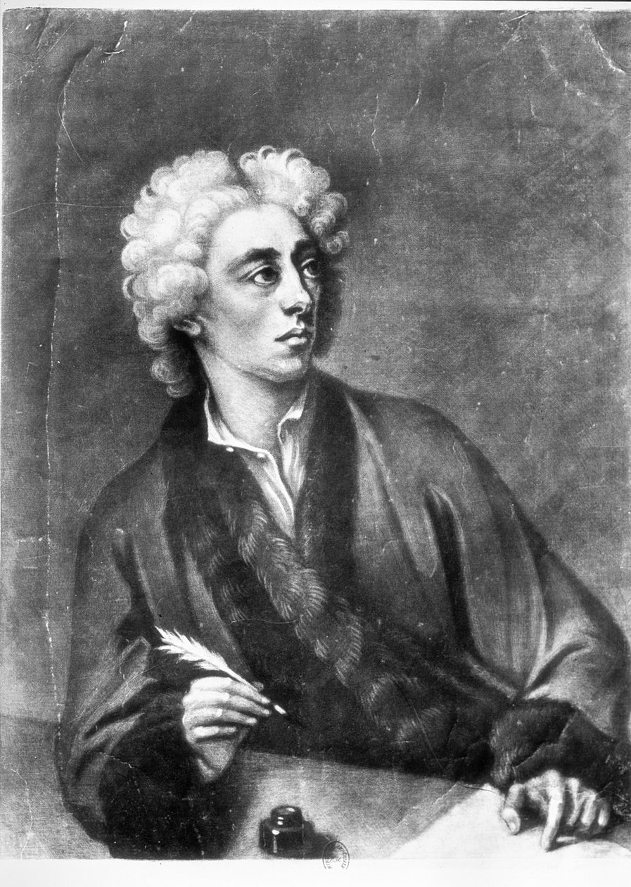 Retrato de Alexander Pope (1686-1744) de Michael Dahl