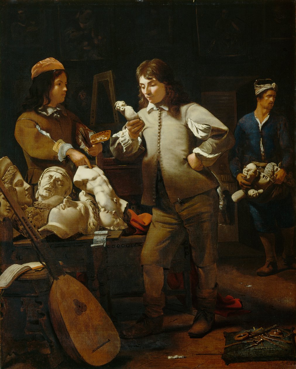 En el estudio, 1652 de Michael Sweerts