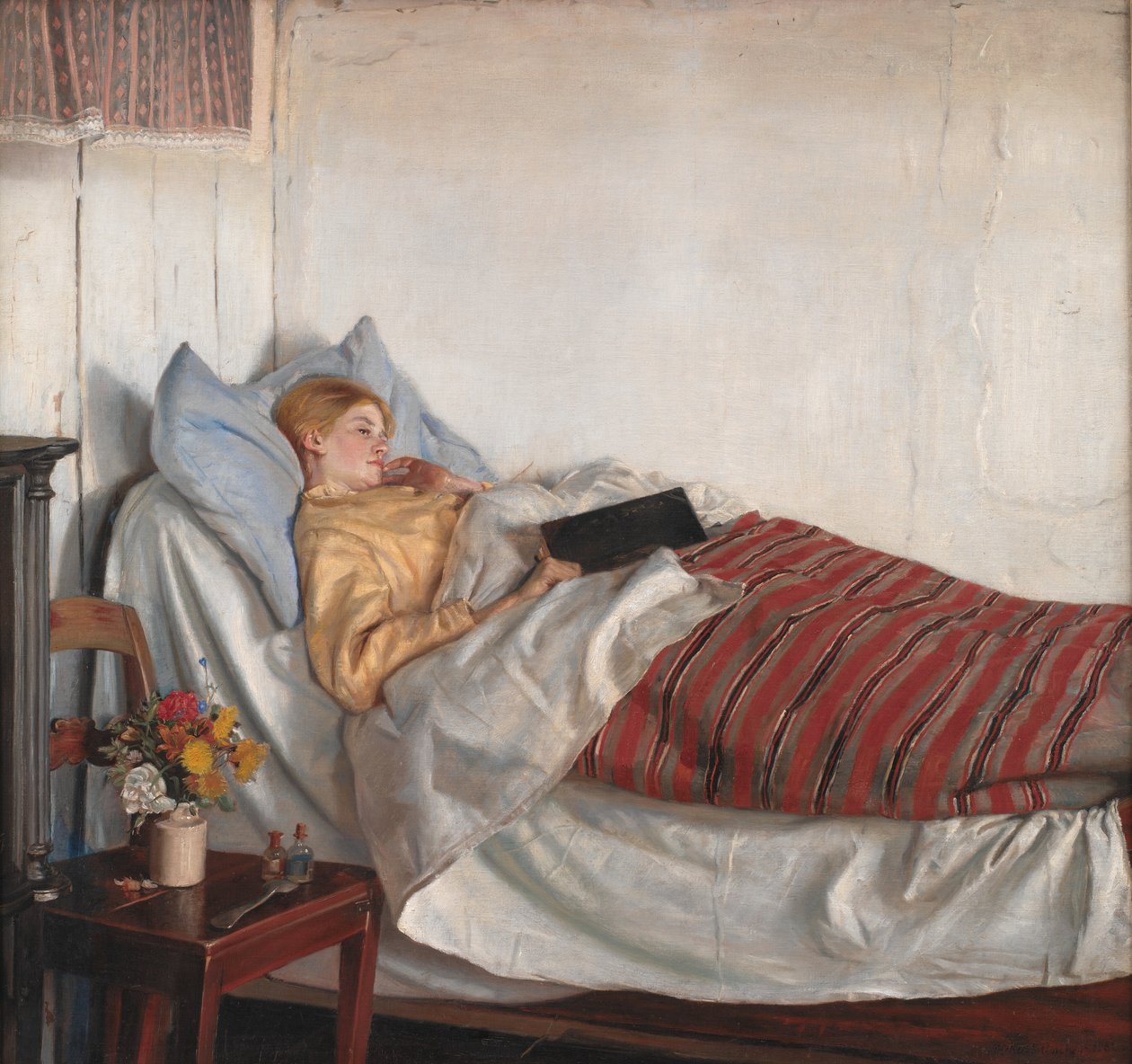 La niña enferma de Michael Ancher