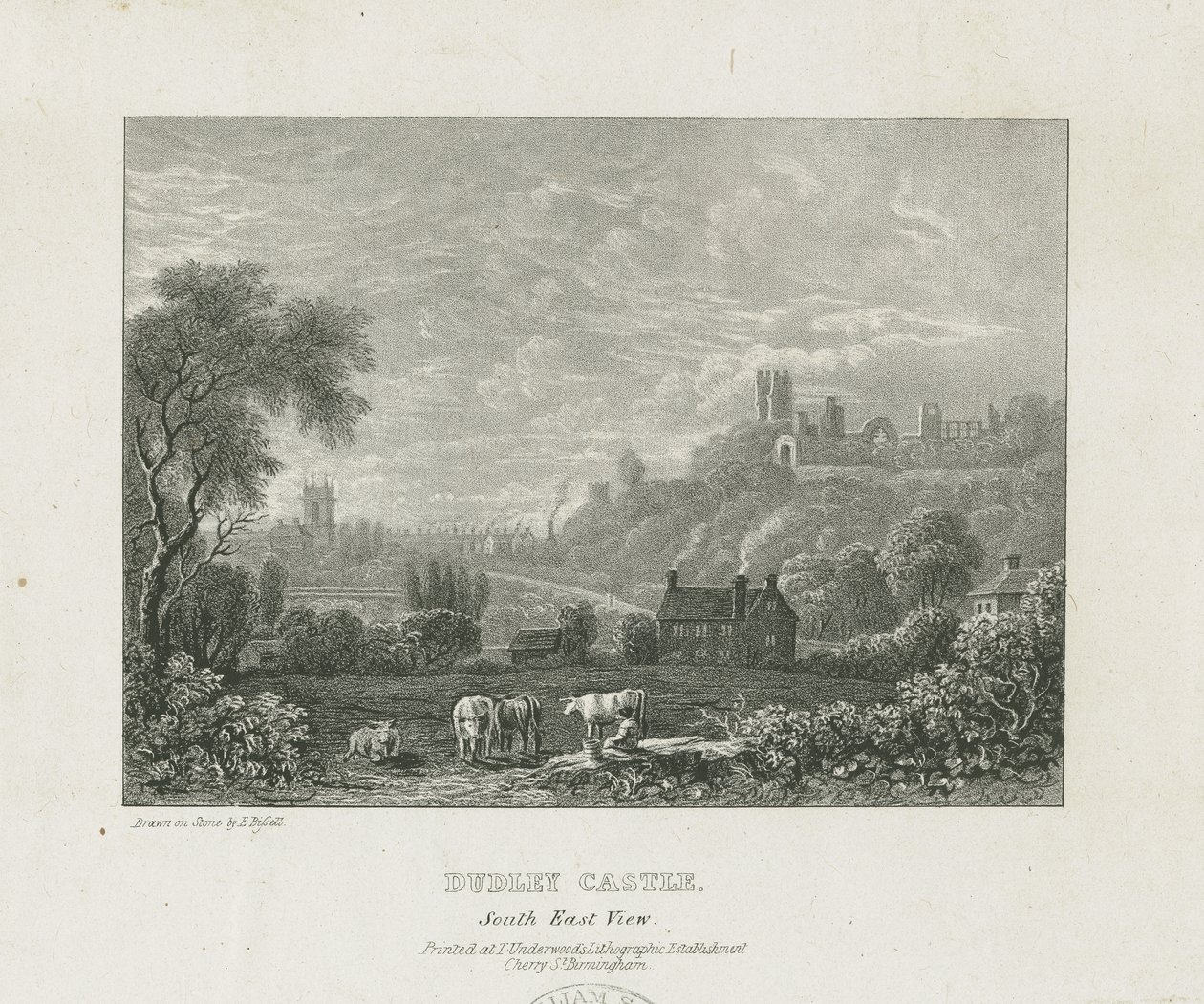 Castillo de Dudley de Michael Burghers