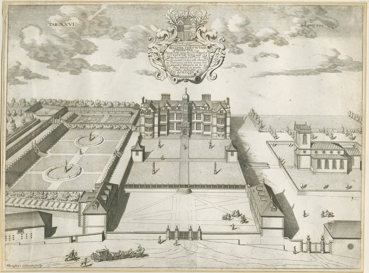 Ingestre Hall de Michael Burghers