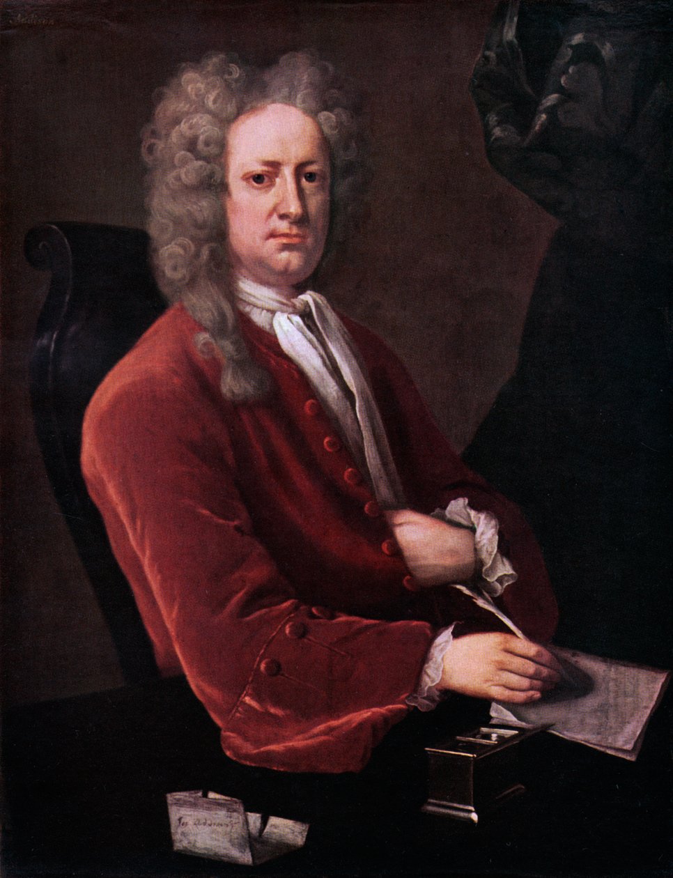 Joseph Addison - retrato de Michael Dahl