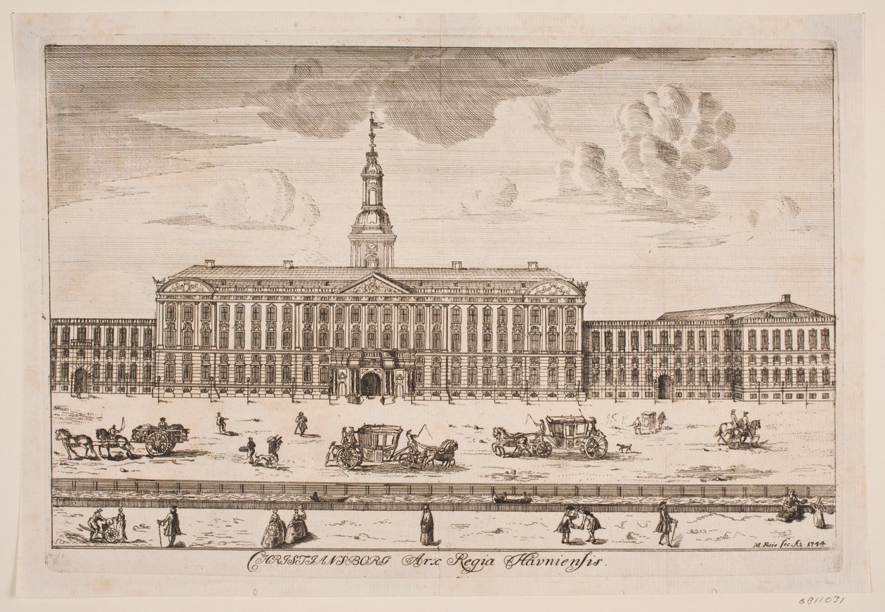 Castillo de Christiansborg de Michael Fosie