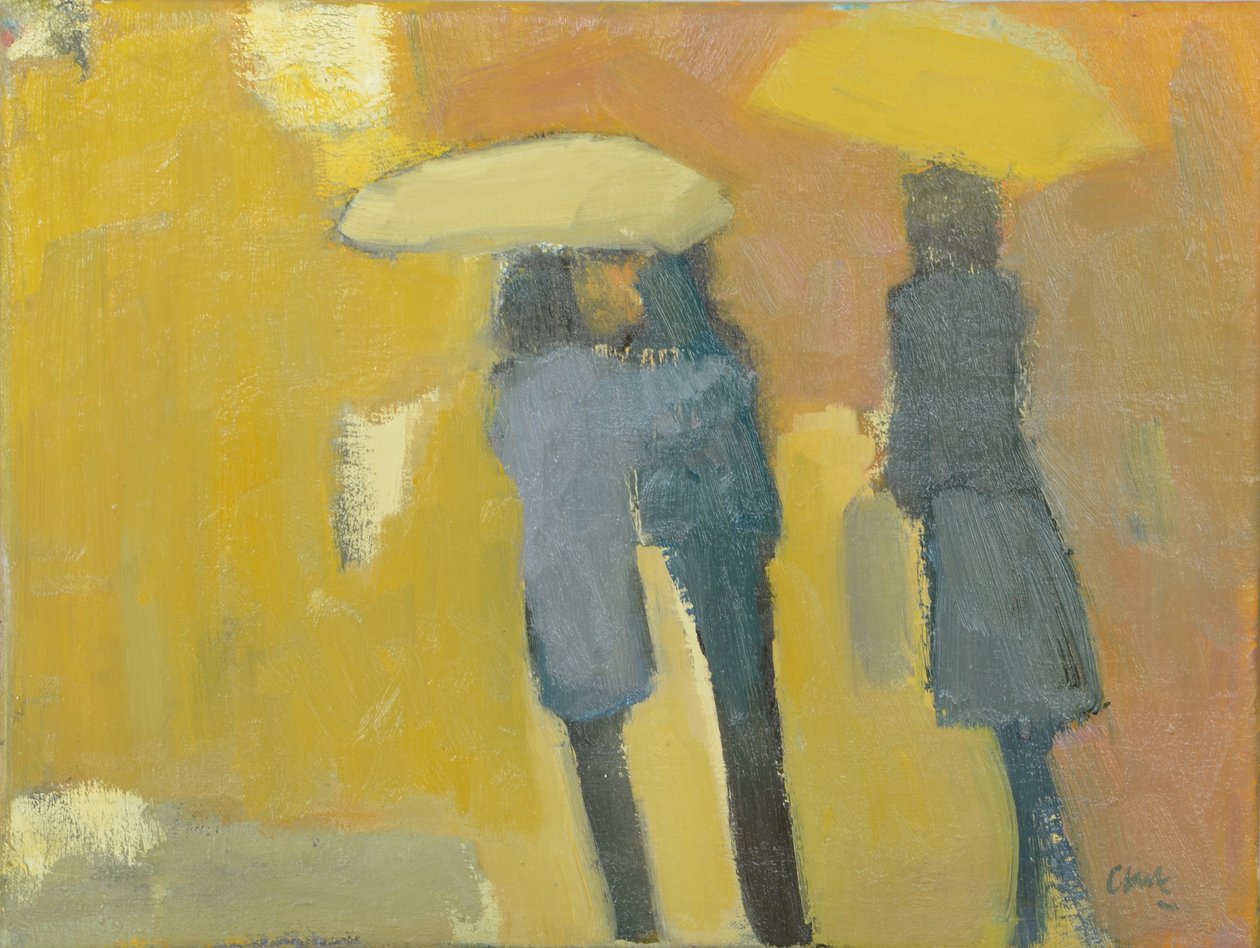 París, octubre, 2016 (óleo sobre lino) de Michael G. Clark
