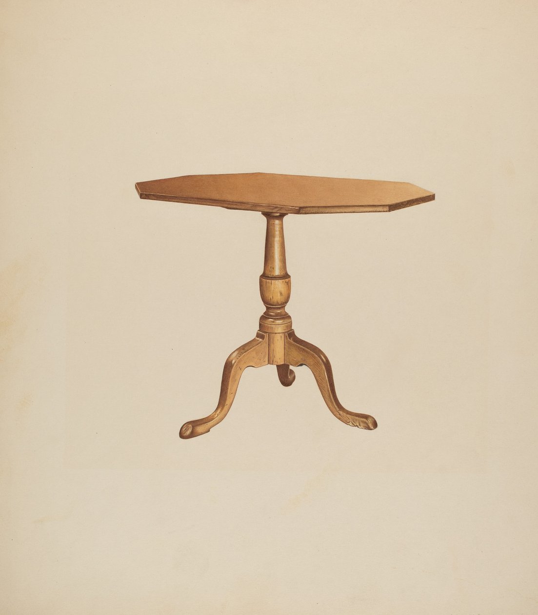 Trípode de Mesa, 1935-1942 de Michael Riccitelli