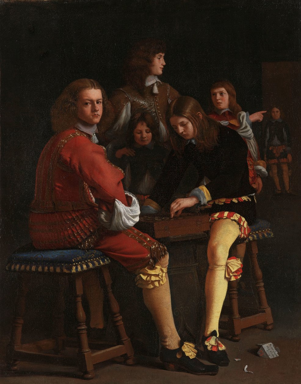 Los jugadores de damas de Michael Sweerts