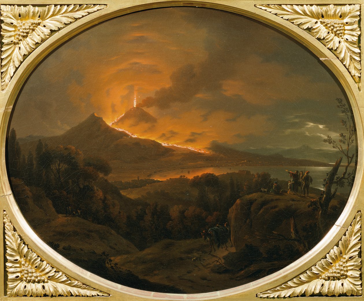 Erupción del Vesubio de Michael Wutky
