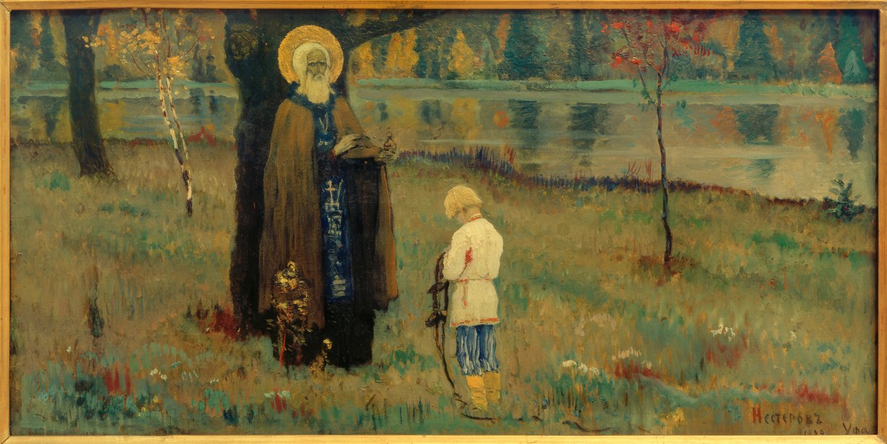 Visión del niño Bartolomé de Michail Wassiljewitsch Nesterow