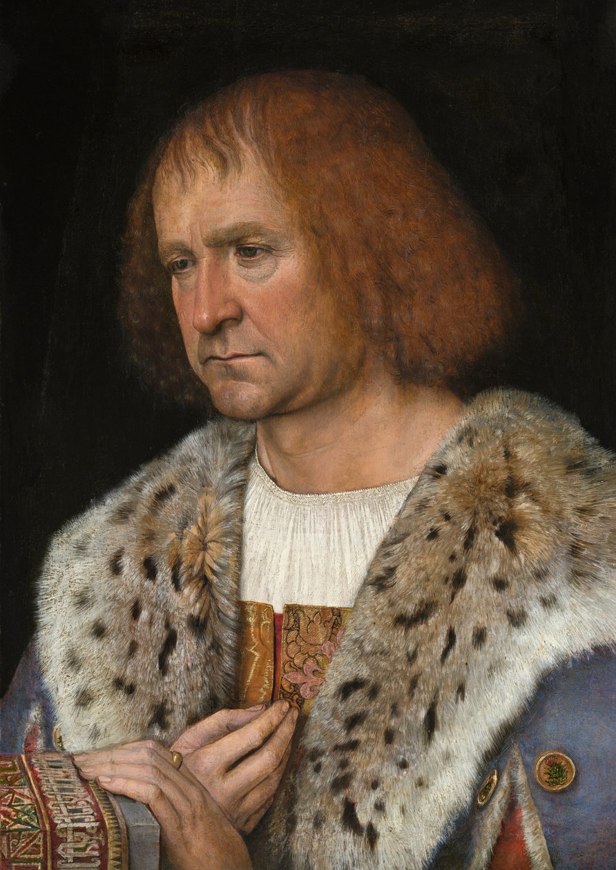 Retrato de Diego de Guevara de Michel Sittow