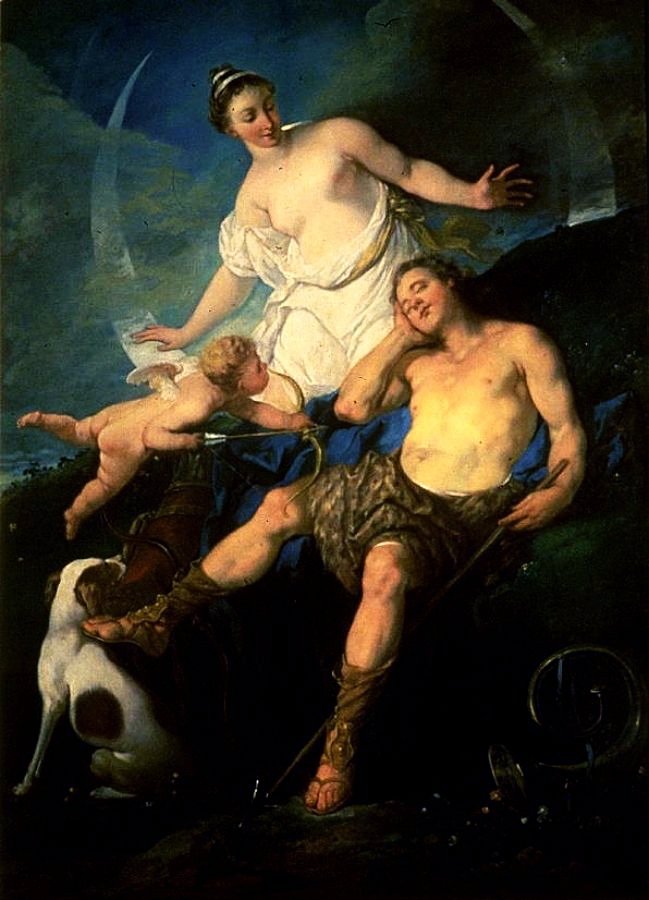Diana y Endimión de Michel Francois Dandre Bardon