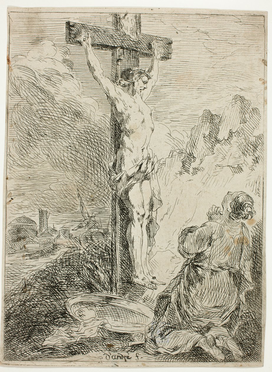 Cristo en la Cruz de Michel Francois Dandre Bardon