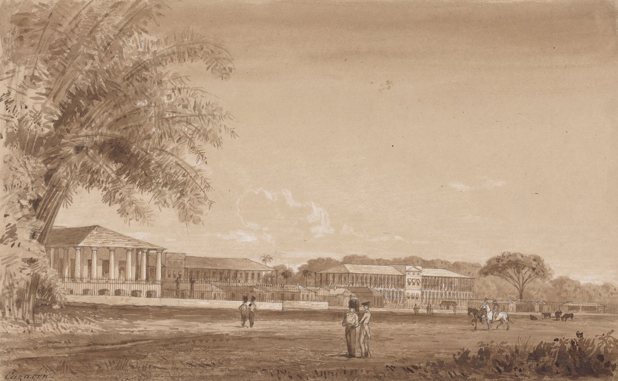 Cuartel de St. James de Michel Jean Cazabon
