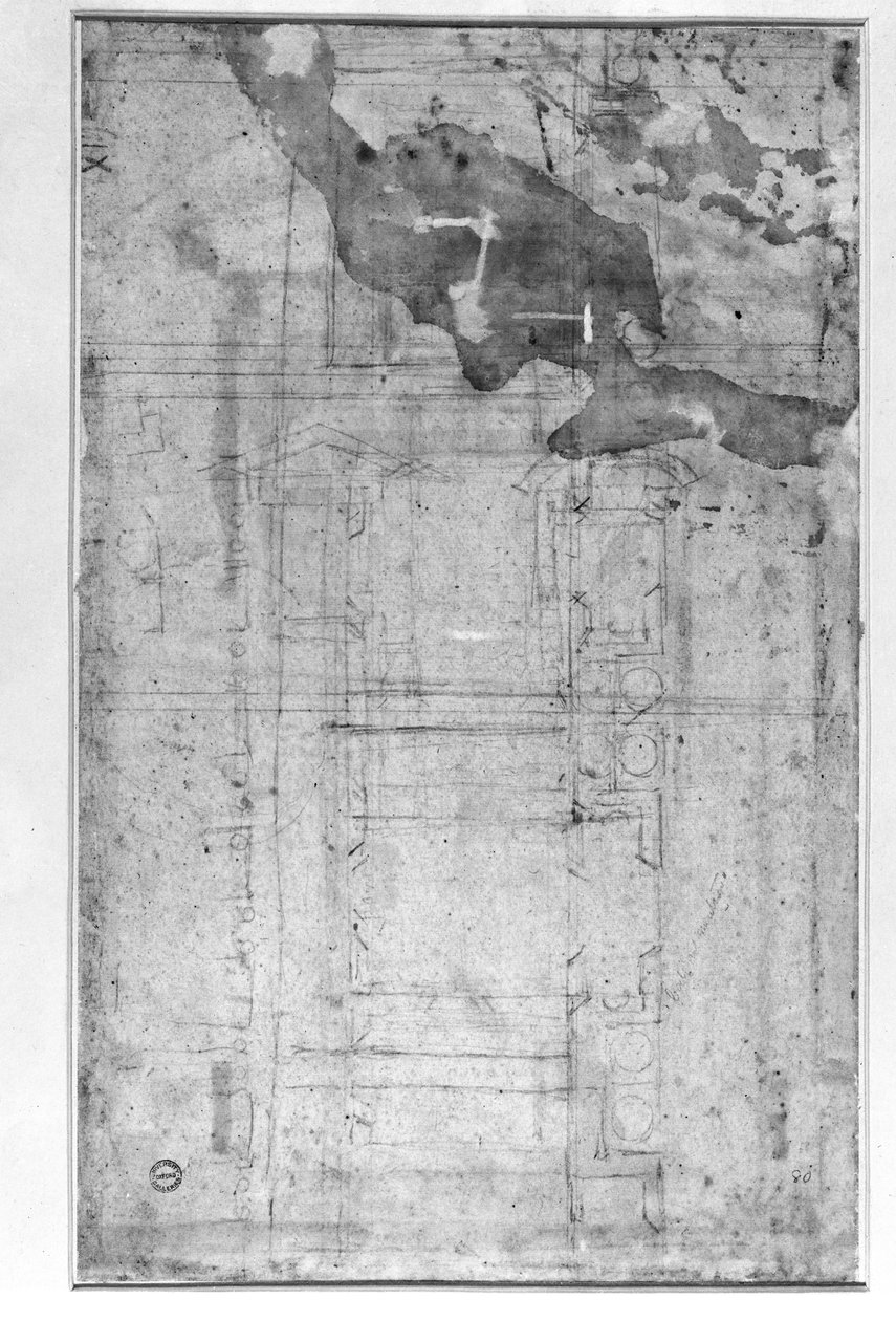 Estudios Arquitectónicos de Michelangelo Buonarroti