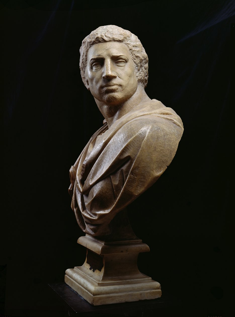 Busto de Bruto (85-42 a.C.) c.1540 de Michelangelo Buonarroti