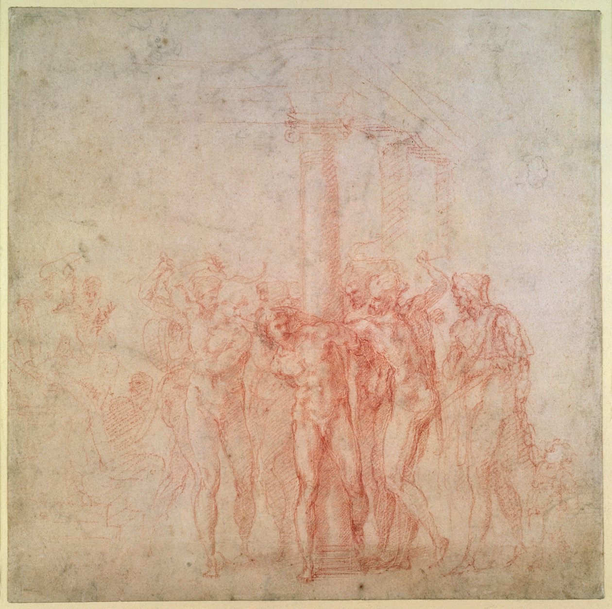 La Flagelación de Cristo de Michelangelo Buonarroti
