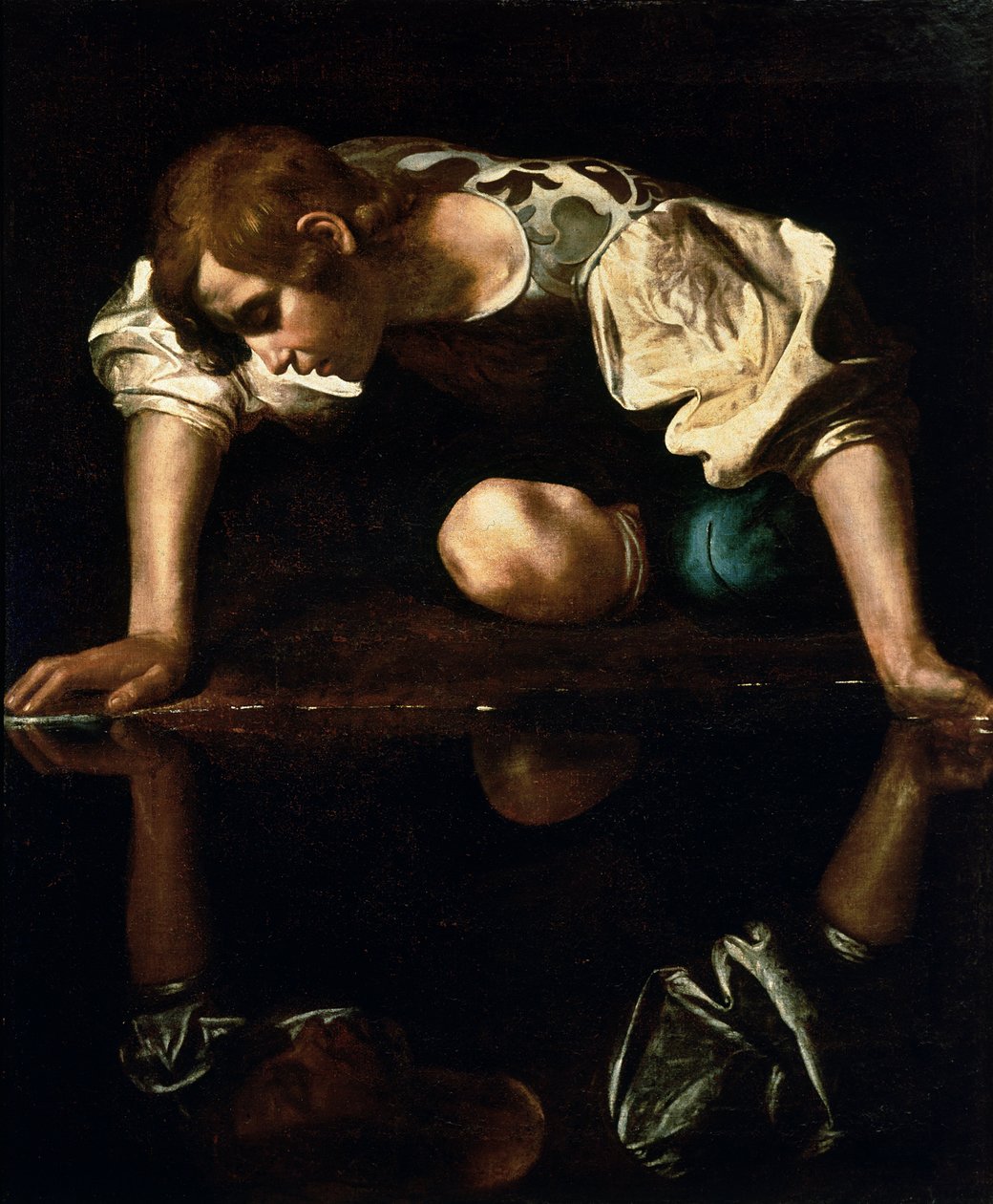 Narciso de Michelangelo Merisi Caravaggio