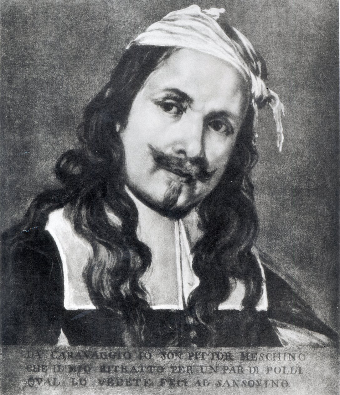 Autorretrato de Michelangelo Merisi Caravaggio