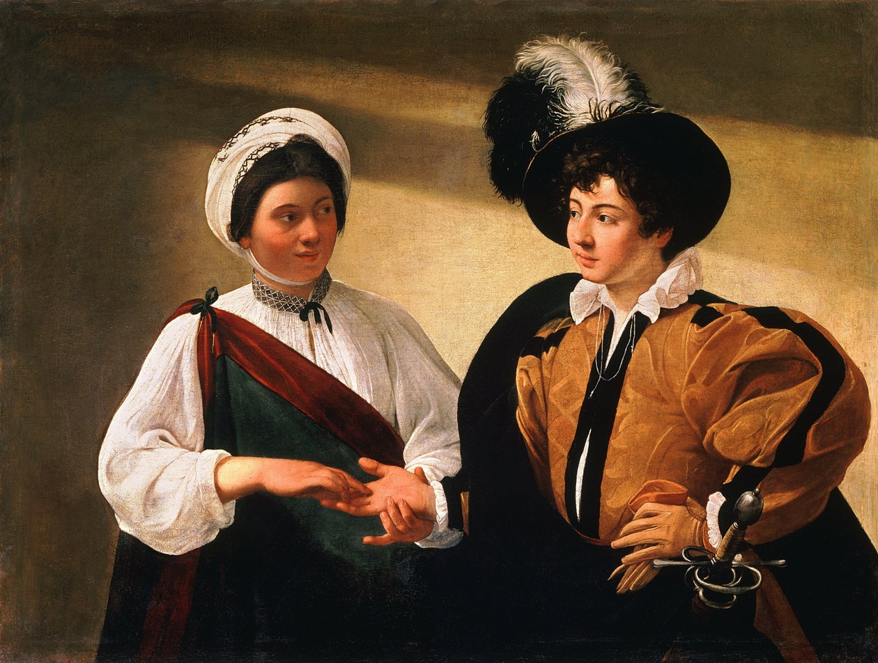 La adivina de Michelangelo Merisi Caravaggio