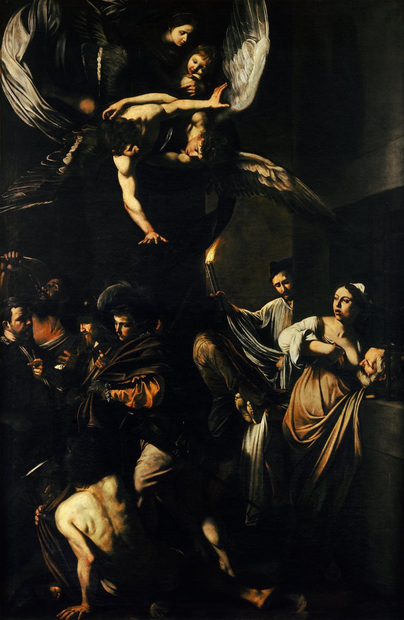 Las siete obras de misericordia de Michelangelo Merisi Caravaggio