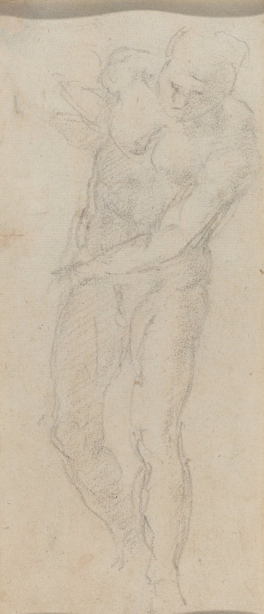 Desnudo Masculino [verso] de Michelangelo