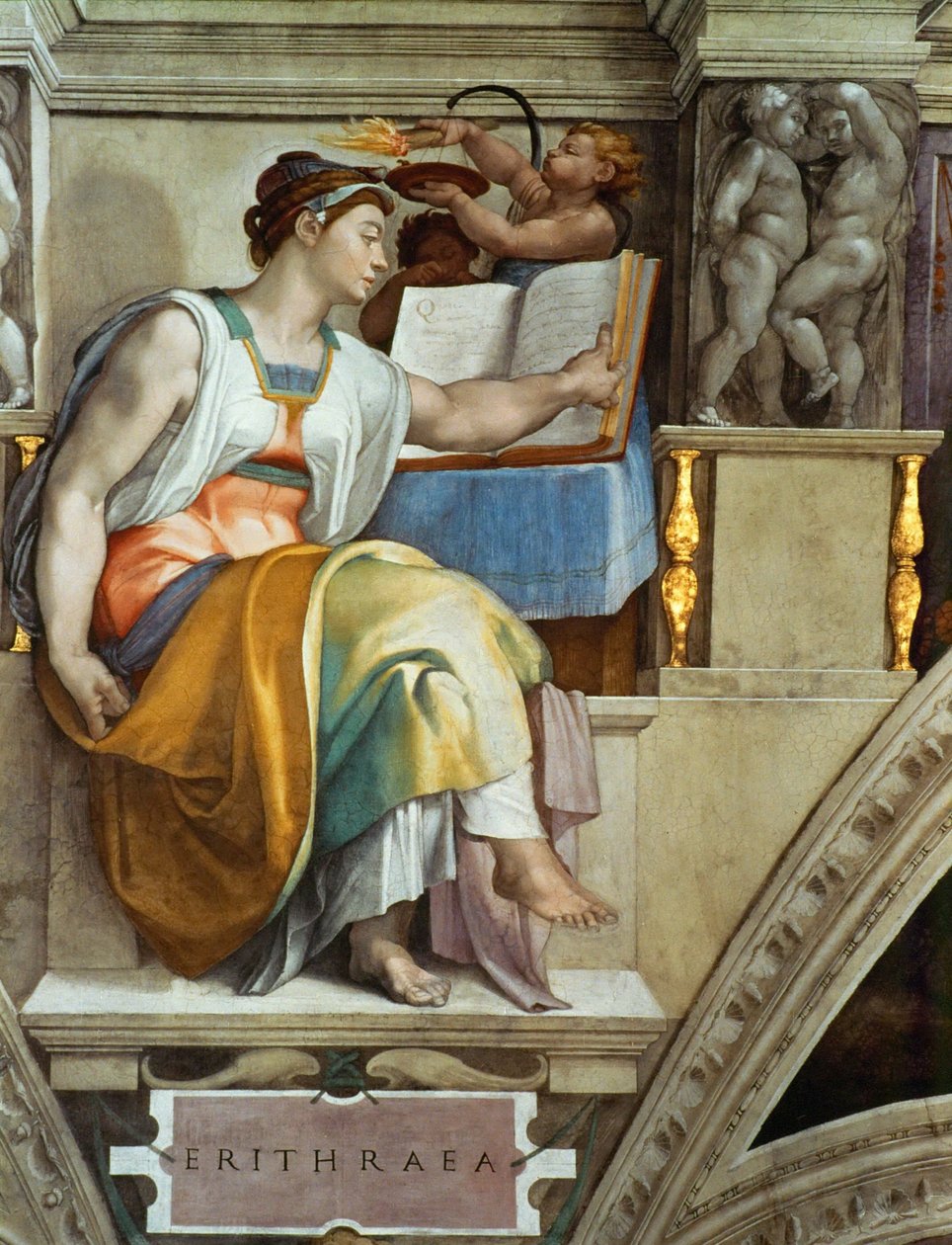 Sibila eritrea de Michelangelo Buonarroti