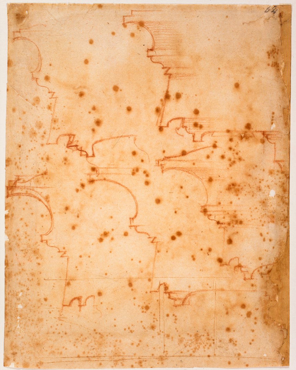 Bastidores para el curtilago laurentino de Michelangelo Buonarroti