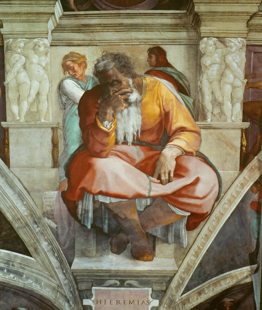 Profeta Jeremías de Michelangelo Buonarroti