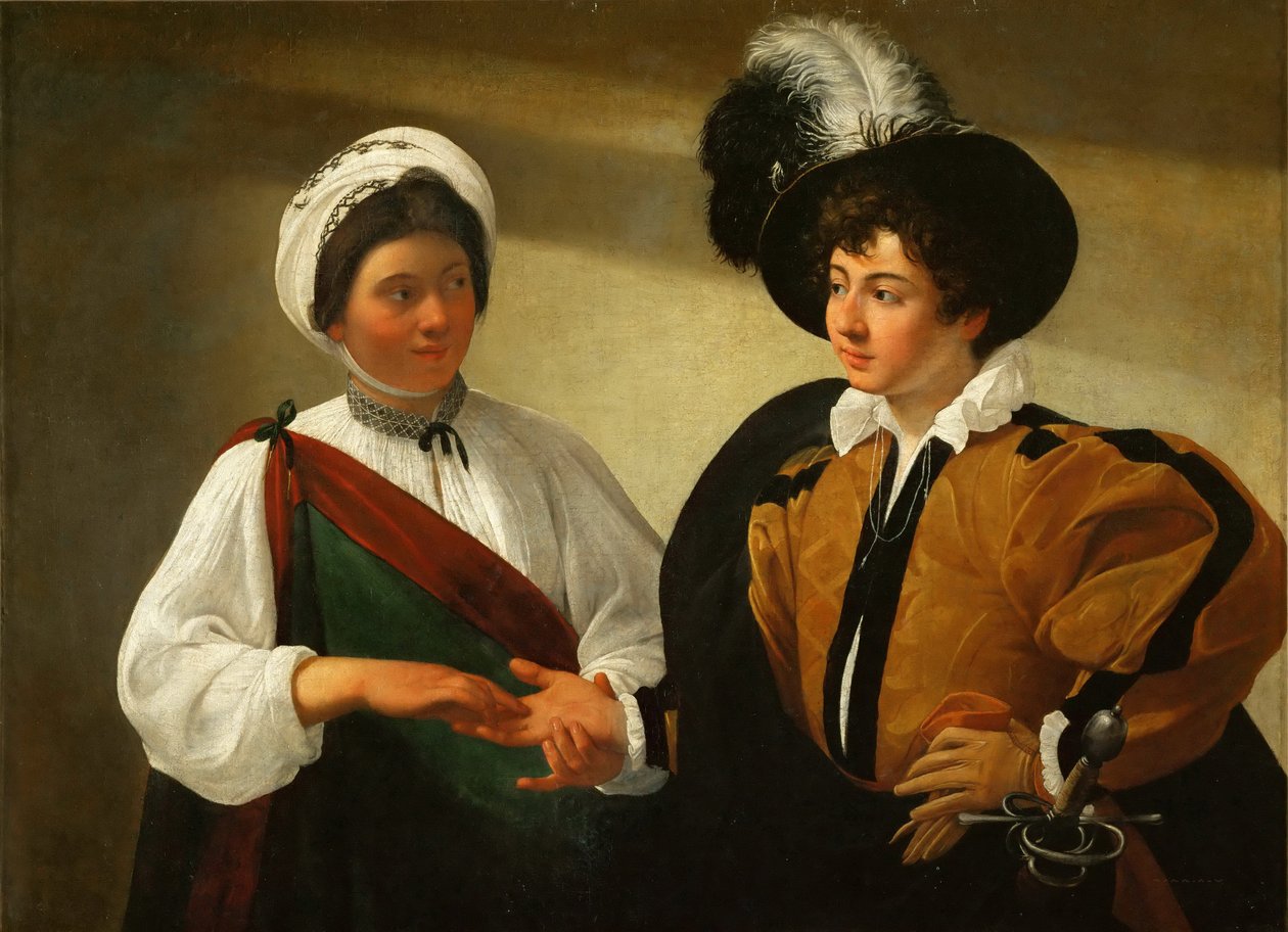 La adivina de Michelangelo Merisi Caravaggio