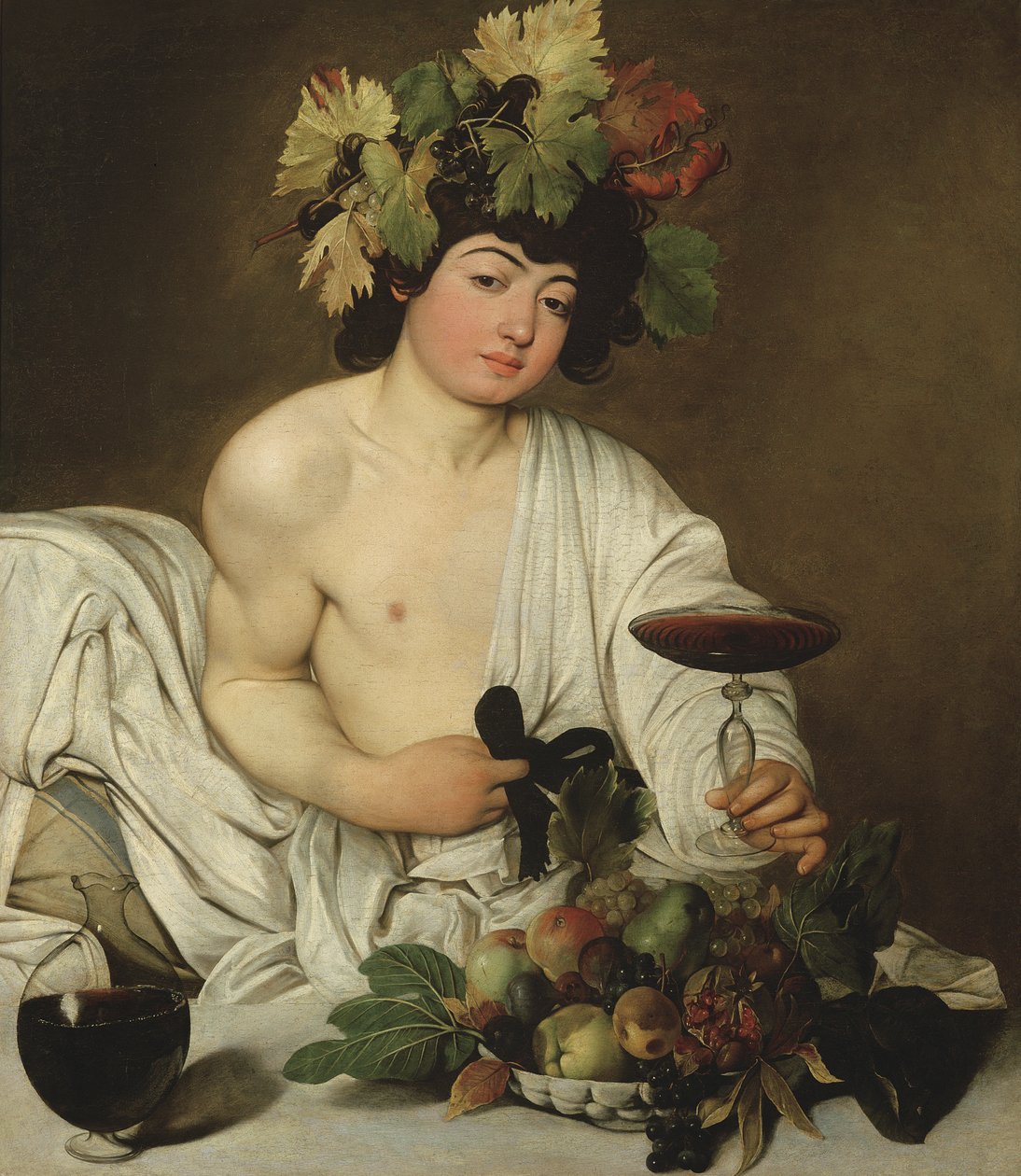 El joven Baco, c.1589 de Michelangelo Merisi Caravaggio